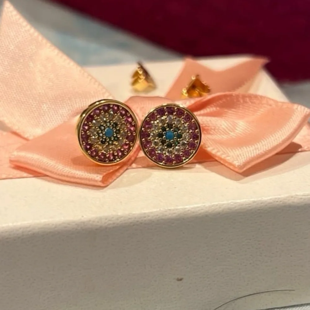 Kate spade evil eye Studs NWT #1313